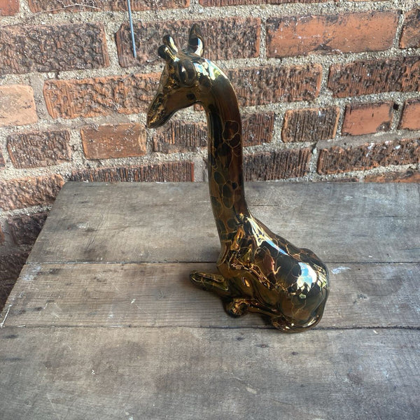 McM ceramic sittingGiraffe 12in