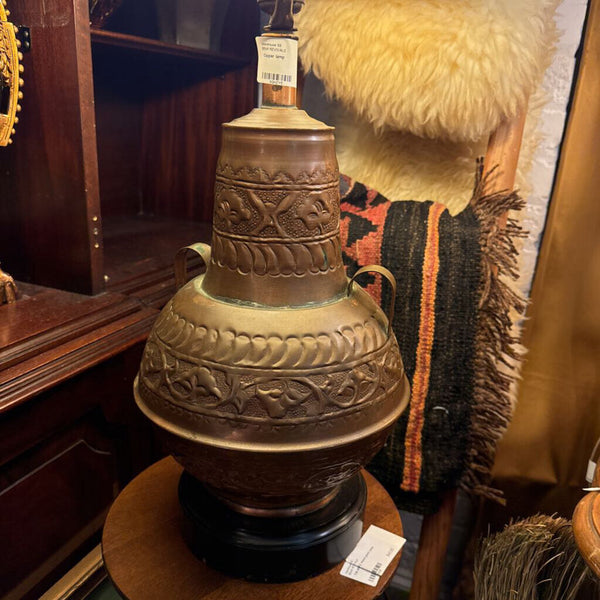 Copper lamp