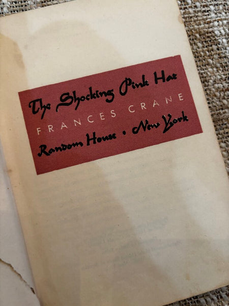 Vintage The Shocking Pink Hat Book (as found)