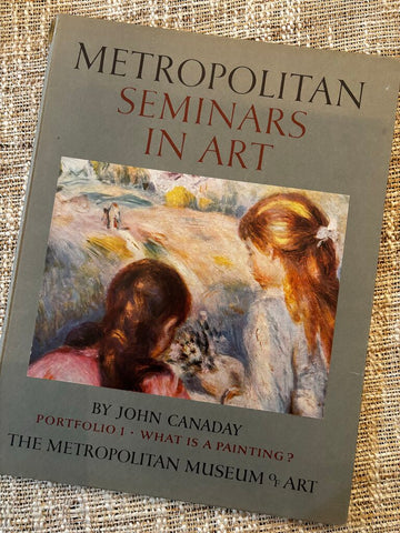 1958 METROPOLITAN SEMINARS IN ART BY JOHN CANADAY w/PRINTS!