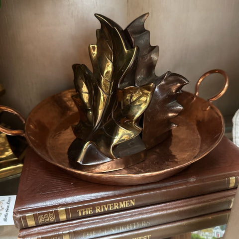 Copper Hammered Bowl 10.5"