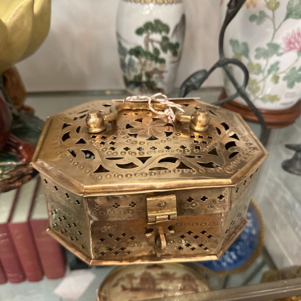 Brass Cricket Box