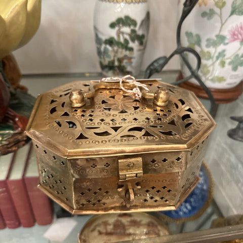 Brass Cricket Box