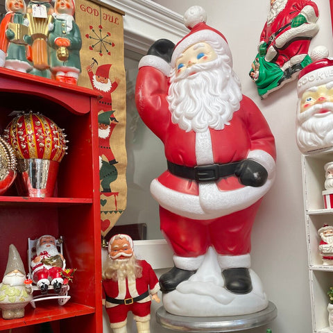 Moxie - Empire Waving Santa Blow Mold - 40"