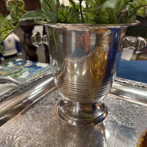 Silver Ice Bucket 6.5"