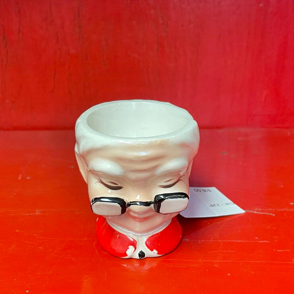Moxie - Mrs Claus Egg Cup - 2.25"