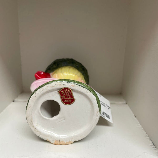 Moxie - Lefton Green Dress Angel Tealight Holder - 4"