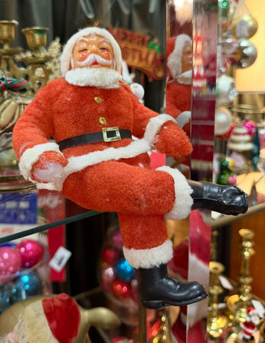 Sitting Felt Santa (as found) H3074