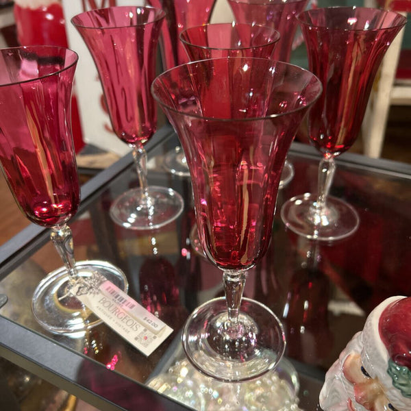 Set of 8 Champagne Glasses