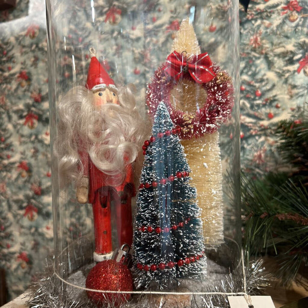 Christmas Vignette Tall Santa
