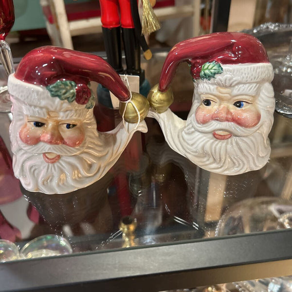 Fitz & Floyd Santa Salt and Pepper Shakers