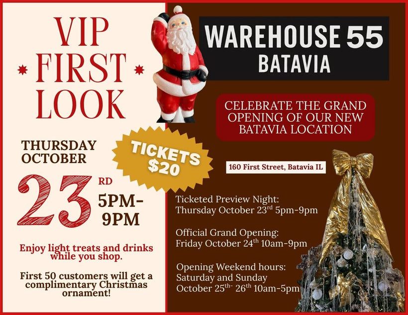 WAREHOUSE 55 VIP TICKET