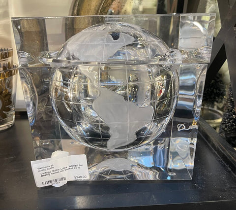 Vintage 1970's Luice Albrizzi for Boeing swivel ice bucket as is