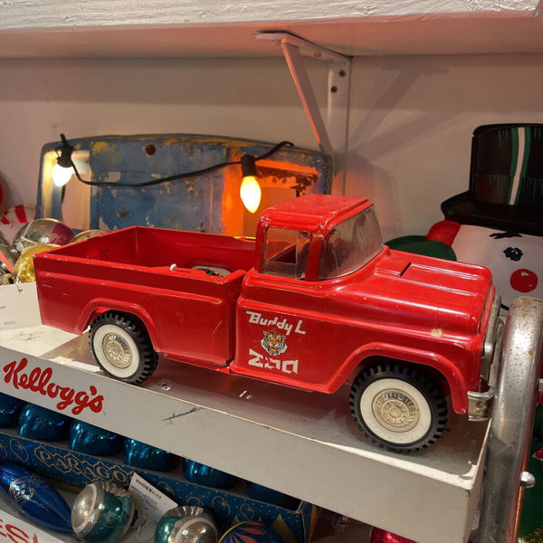 JFV - Vintage Buddy L Zoo Pickup Truck