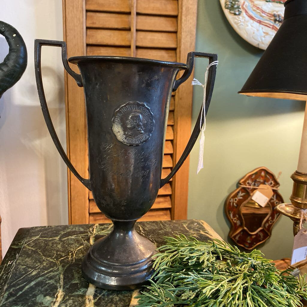 1914 Best Display Trophy Cup 6.5"w x 9"