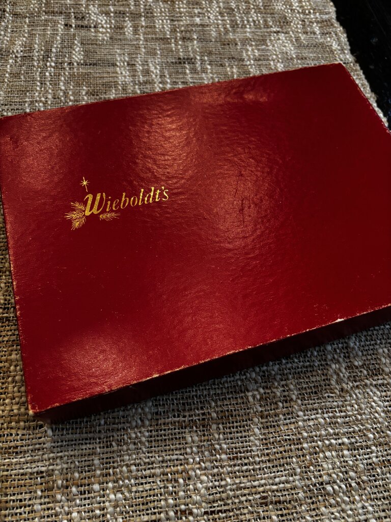 Vintage Wieboldt's Gift Box