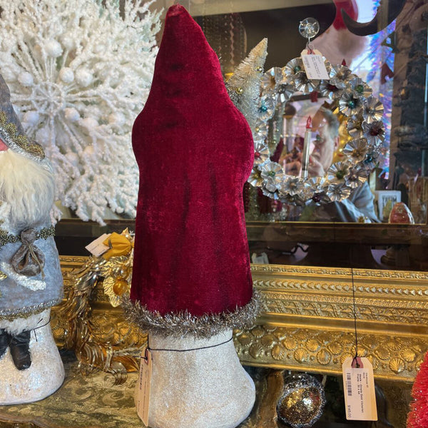 Moxie - Burgundy Belsnickel Santa - 17"