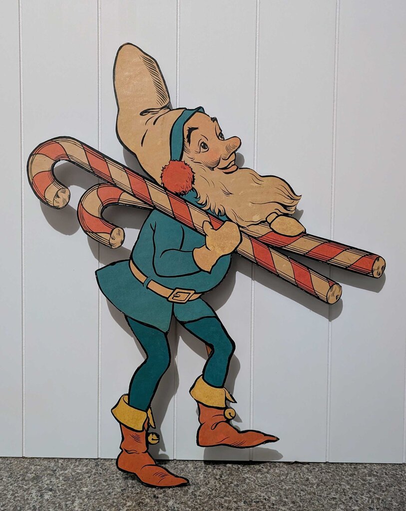 Vintage Gnome Elf - EACH - 24x20