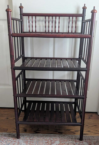 Antique 3 Tiered Victorian Shelf 19x38x14 - STORE PU ONLY