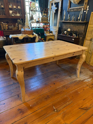 Pine Table 60L 38D 30H IN STORE PICKUP ONLY