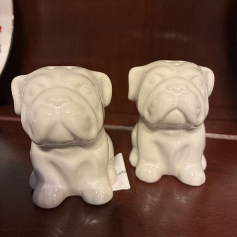 Bulldog Salt and Pepper Shakers