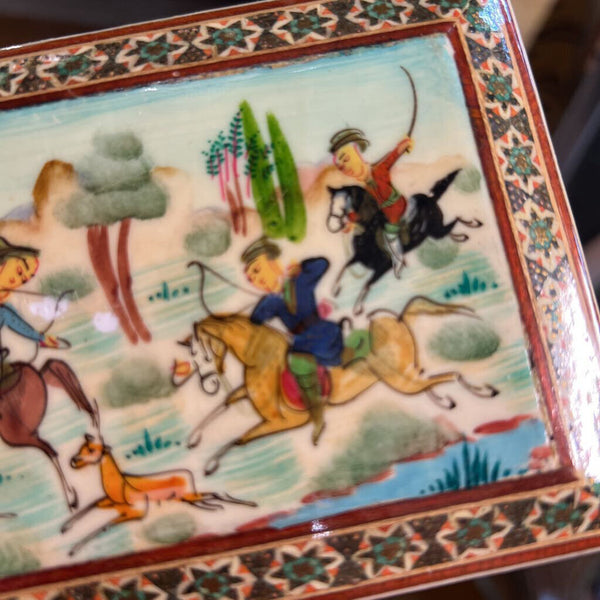 Persian Hand Painted Box