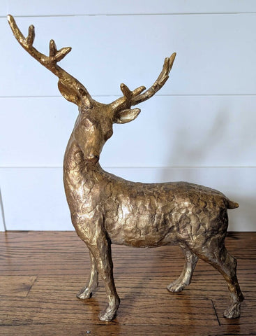 Gold Deer (gently used) 12x13 - EACH