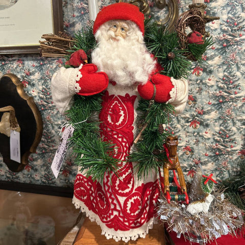 LYNN HANEY SANTA SIGNED 1994 18"t