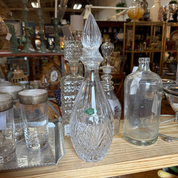 Liquor bottle crystal