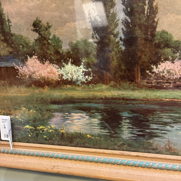 Vintage Robert Woods "Spring Eternal" Framed Art 10 x 12