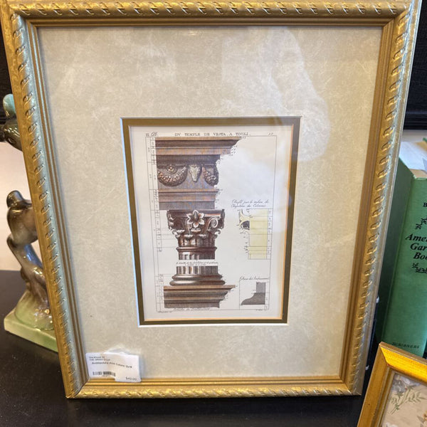 Architectural Print Column 13x16
