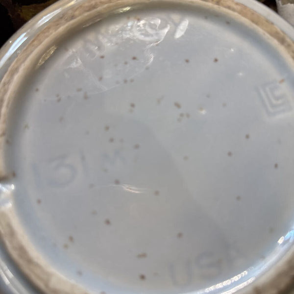 McCoy pottery canister with Lid