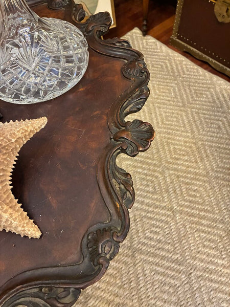 Vintage Pie Crust Table