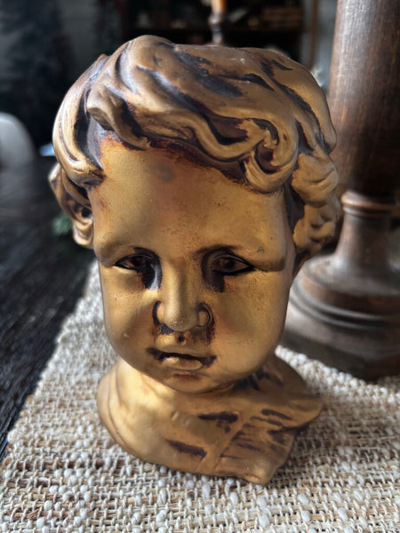 Vintage Ceramic Head Vase