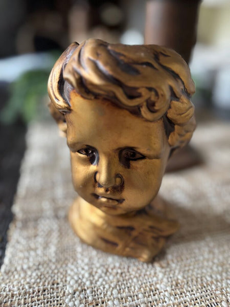 Vintage Ceramic Head Vase