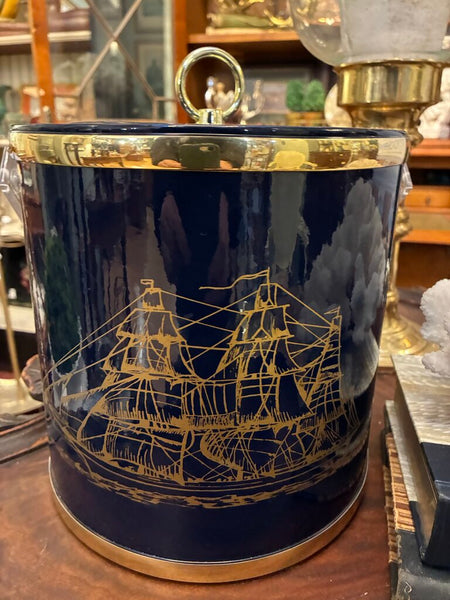Vintage Nautical Ice Bucket