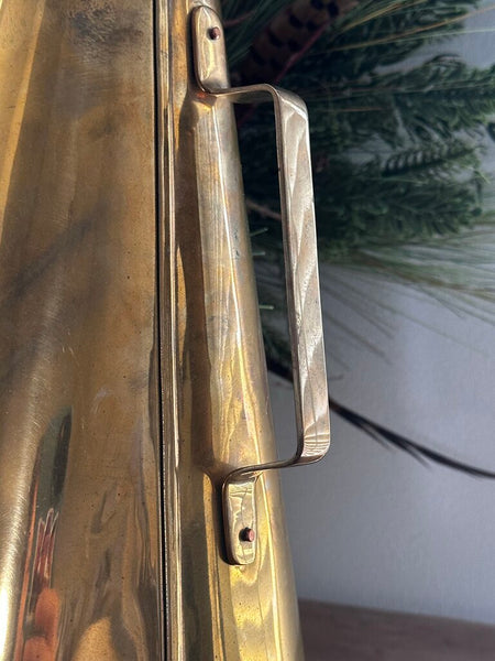 Vintage BRASS SHIP'S HAILING BULL HORN FOG HORN 16T