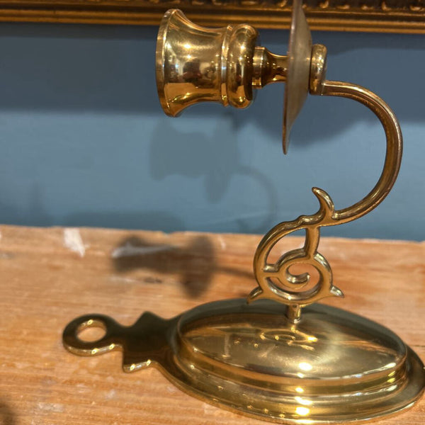 SET OF BRASS SCONCES