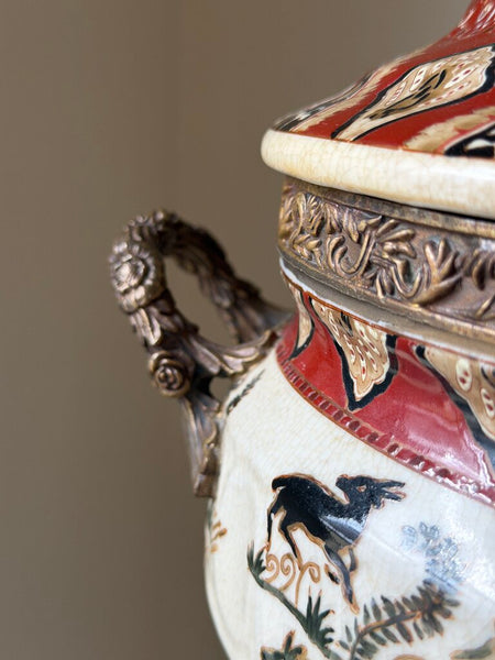 1402 Castilian Hand Painted Porcelain Tureen