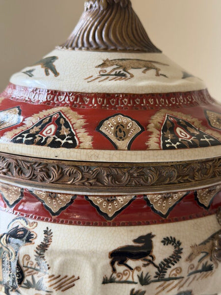 1402 Castilian Hand Painted Porcelain Tureen