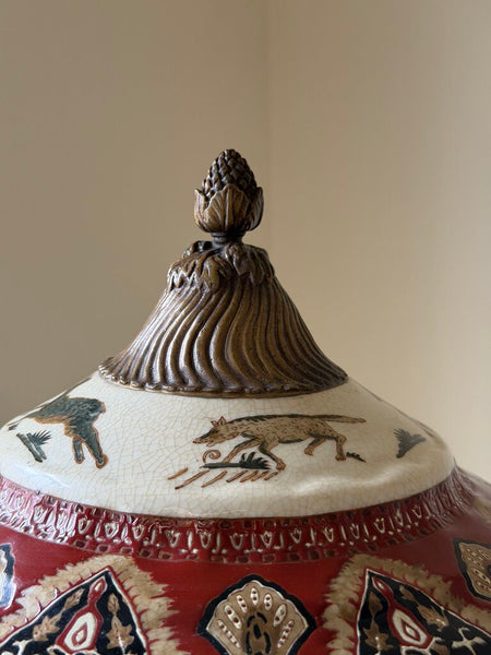 1402 Castilian Hand Painted Porcelain Tureen