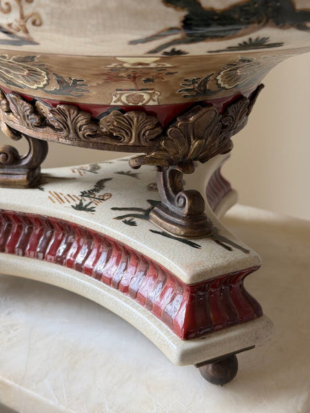 1402 Castilian Hand Painted Porcelain Tureen