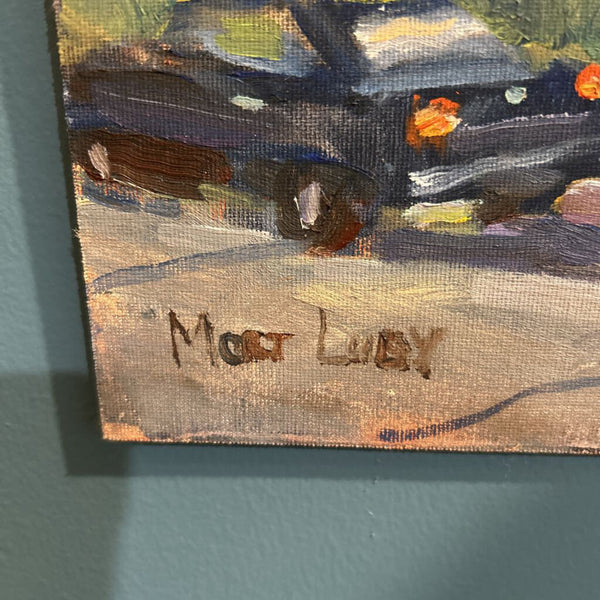 ORIGINAL MORT LUBY OIL PAINTING SIGNED