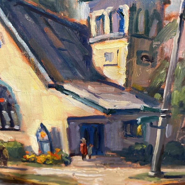 ORIGINAL MORT LUBY OIL PAINTING SIGNED