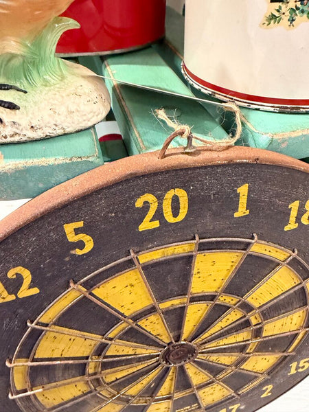 JFV ~ Vintage dart board