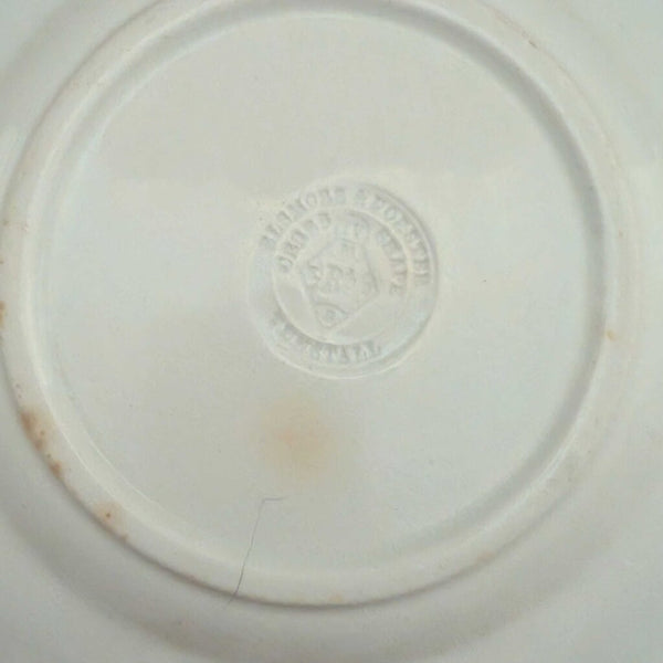 Antique Elsmore & Forster Wheat Pattern Ironstone Plate 6.5