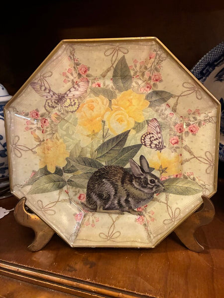 Vintage Moonlighting Interiors Bunny Plate