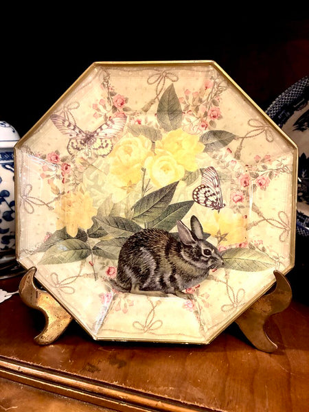 Vintage Moonlighting Interiors Bunny Plate