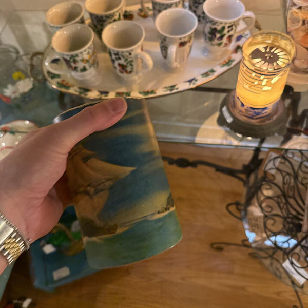 Antique Ship Lamp as is