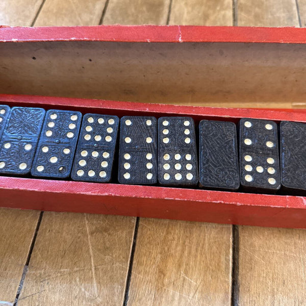 Vintage Dominoes in original box